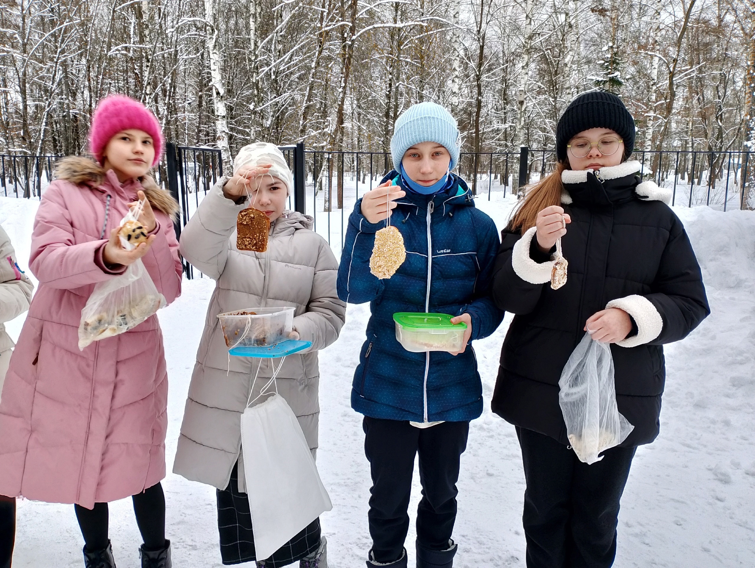 Столовая для пернатых.